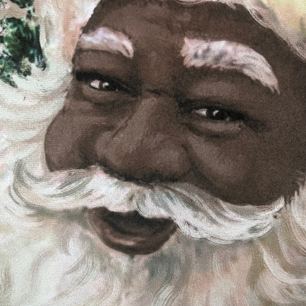 Ashland Santa Claus Pillow - Red, Green, and White - Picture 3 of 7